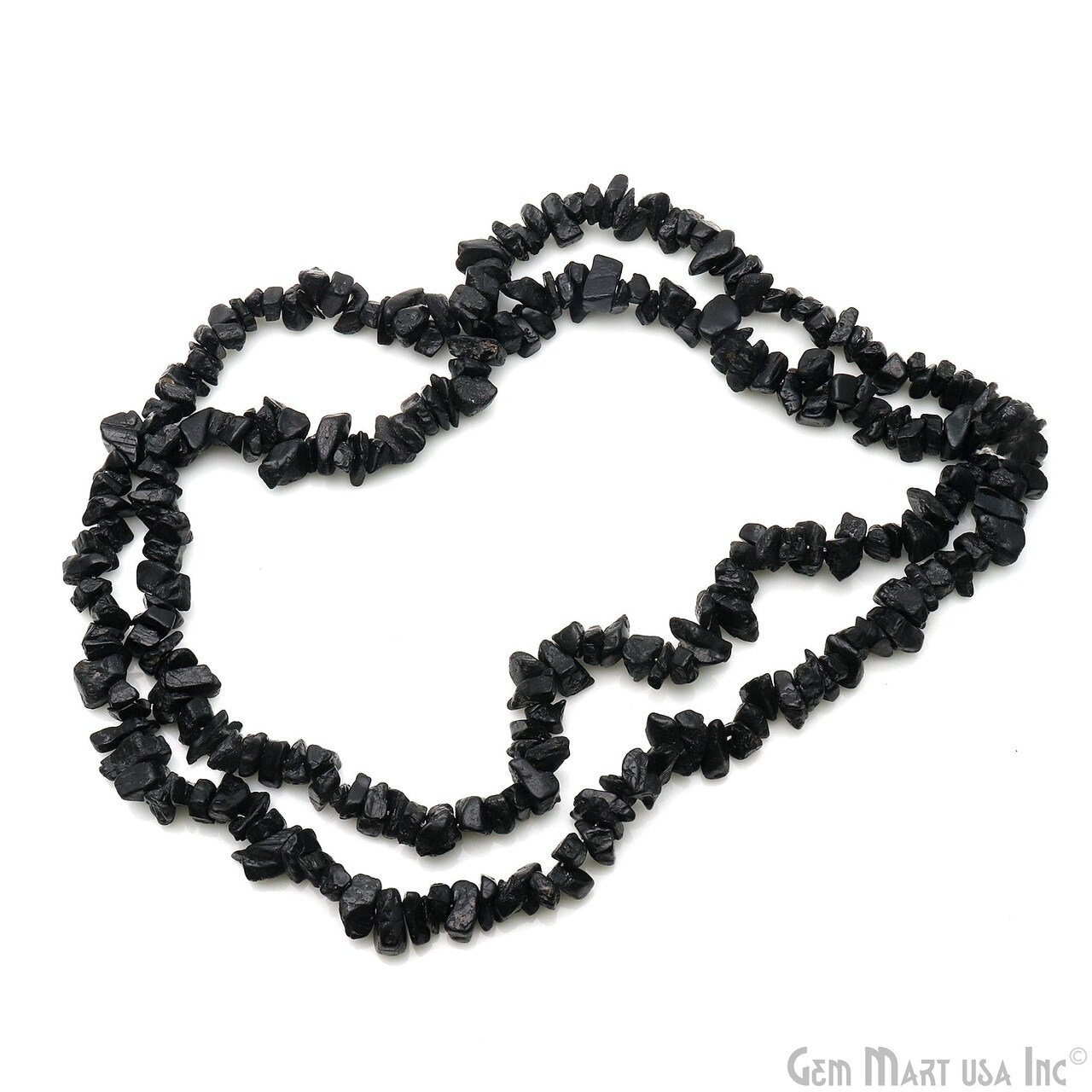 Gemstone Chip Beads, 34 Inch, Natural Chip Strands, Drilled Strung Nugget Beads, 7-10mm, Polished, GemmartUSA (70004)